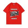 Bombardiro Crocodilo Funny Crocodile Plane Bomber Meme Graphic T-shirts Men Hilarious Humor Brain Rot Tops 100% Cotton T Shirts