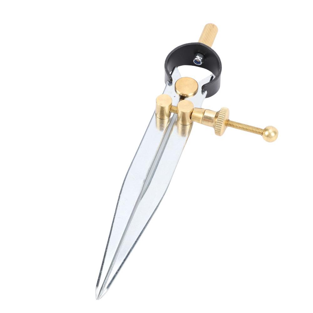 Lockable Design Wing Divider Caliper Brass Fulcrum Spring Joint Caliper Metalworking Use