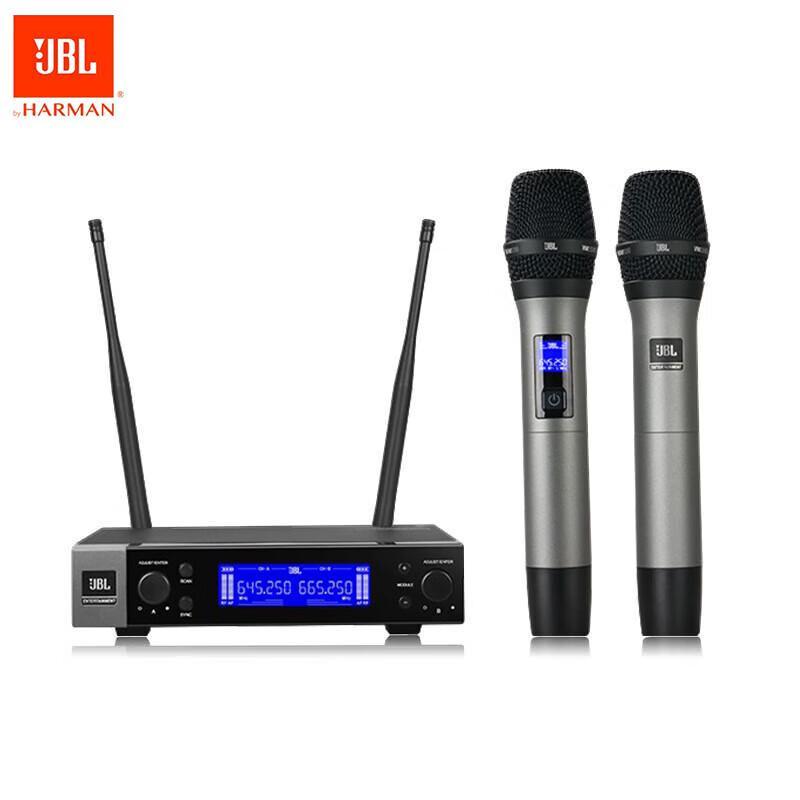 JBL VM200 Wireless Dual Handheld Microphone System CN Plug (adapter Included)