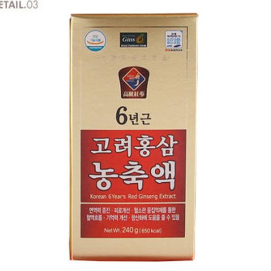 Red Korean Ginseng Concentrate 6 Years Old 240g
