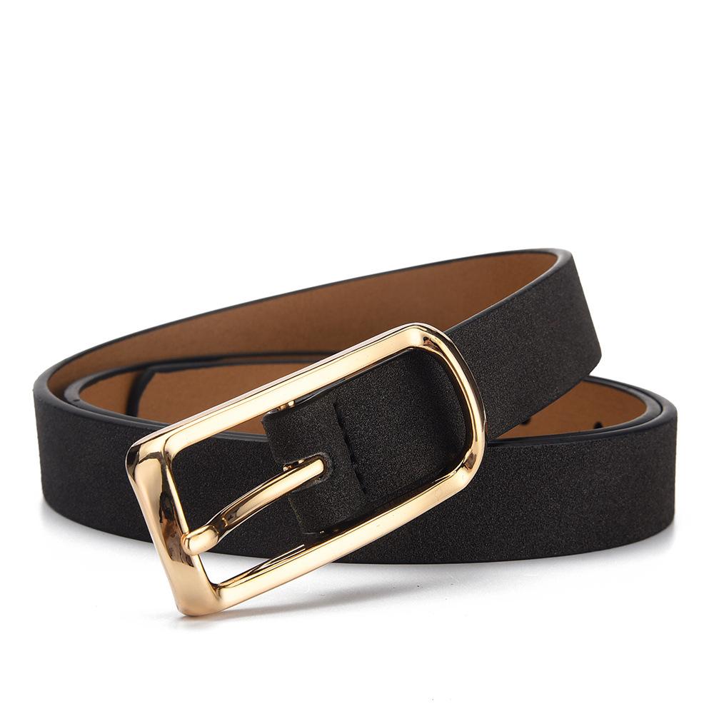 Women'S Belt Simple Pin Buckle Decorative Belt Women, Student Jeans Belt Women