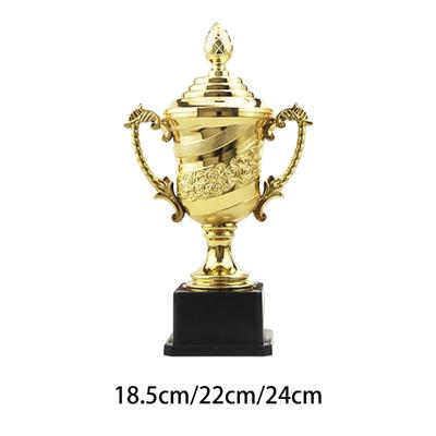 Plastic Award Trophy Kids Small Trophy Props Prize with Base Appreciation Gifts Rewards Decor Trophy Cup for Classroom School