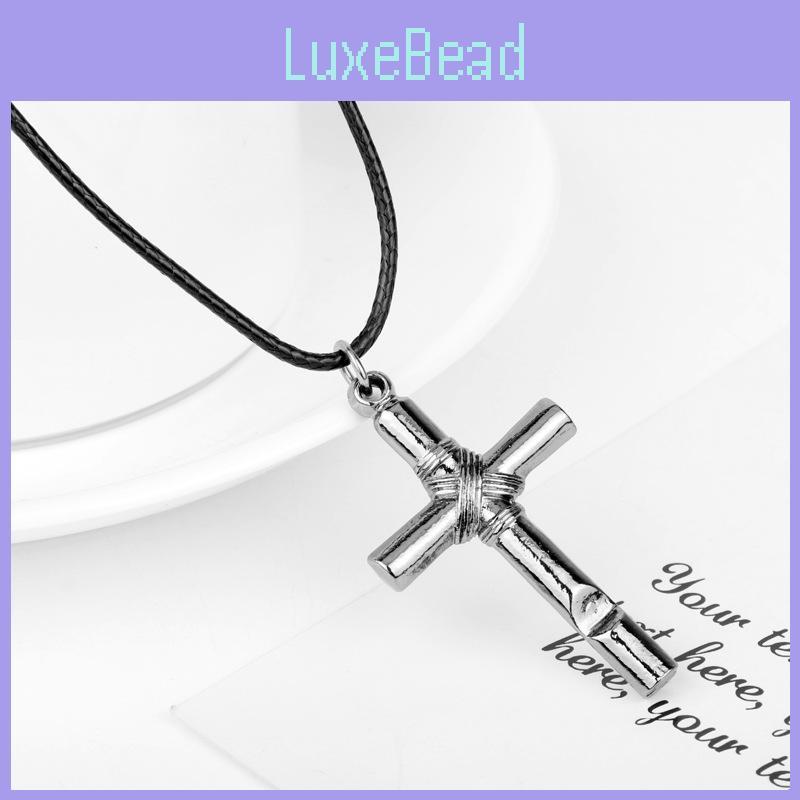 Hell Girl Cross Pendant Necklace With Alloy Design For Women And Men