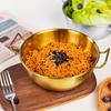 Ciotola per Noodles in Acciaio Inossidabile - Ciotole Giapponesi per Ramen/Coreane per Banchan con Manici Multimisura Ciotole per Zuppe e Insalate per Pho, Cereali e Meal Prep