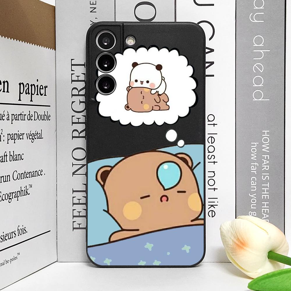 

Cute DUDU BUBU Couple Phone Case for Samsung Galaxy A55 A54 A53 A52 A51 A70 A31 A32 A13 4G 5G Soft Cover Creative Cartoon Fundas For Samsung M11