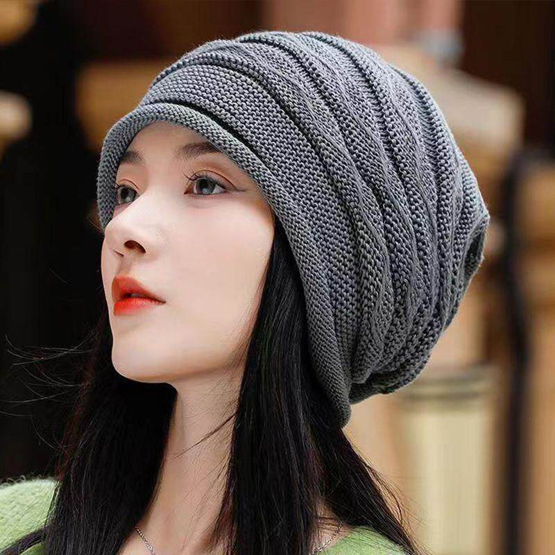 Women S Four Seasons Versatile Slouchy Beanie Hat Loose Fit No Head Size Limit