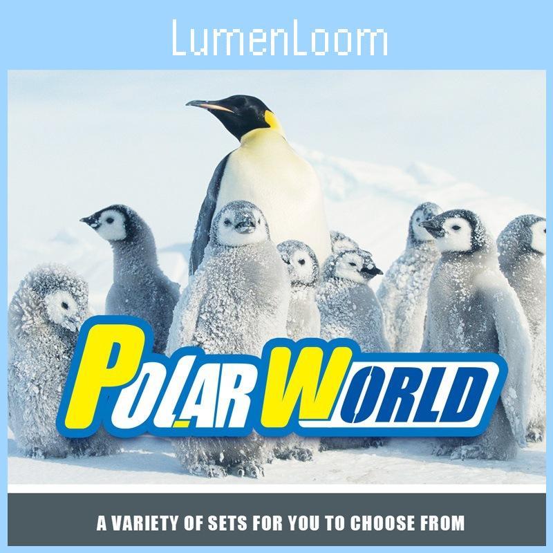 Realistisches Miniatur-Arktis- und Antarktis-Pinguin-Wal-Tier-Modellset PVC-Figuren