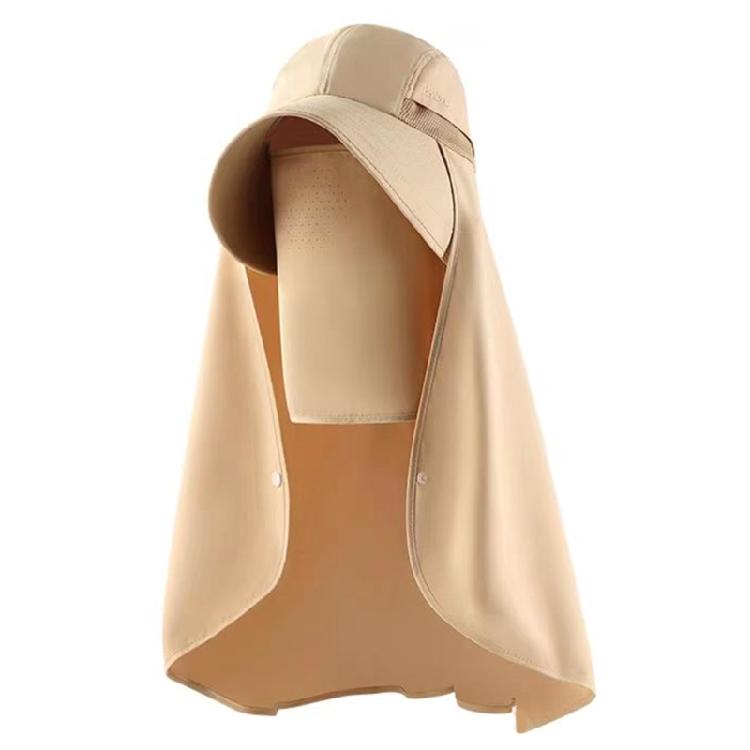 Sunshade Sun Hat with Large Shawl Neck Flap for Outdoor Activities Adjustable Neck Covering Stylish Neck Flap