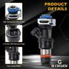 4.8 5.3 6.0 Fuel Injector 4 Holes 8Pcs, Compatible With 1999-2006 Chevrolet Silverado Suburban Tahoe Cadillac Escalade GMC Sierra Yukon Isuzu Hummer