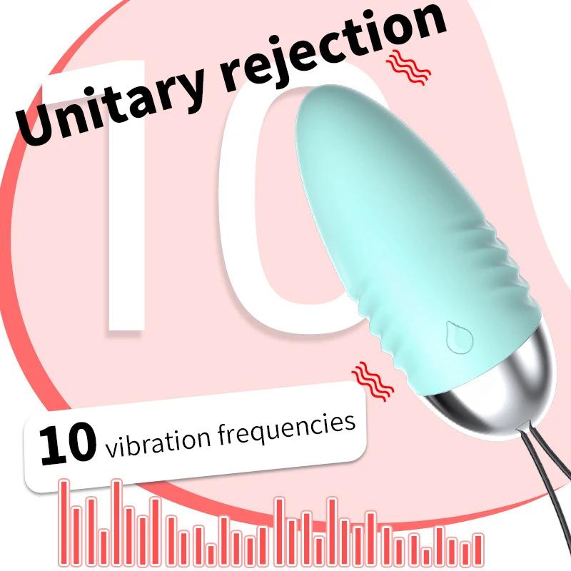 10 Speed Vibrator Egg Remote Control Body Massager G-Spot Vibrator for Women Bullet Vibration Adult Sex Toys Sex Product 18+