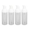 20pcs 50ml Foaming Pump Bottle Prevent Leakage Transparent Travel Foaming Dispenser Bottle