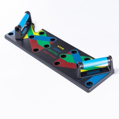 Barre de pompes multifonctionnelle 9-en-1 pour le fitness à domicile et la musculation - Planche d'entraînement pour la poitrine et les bras