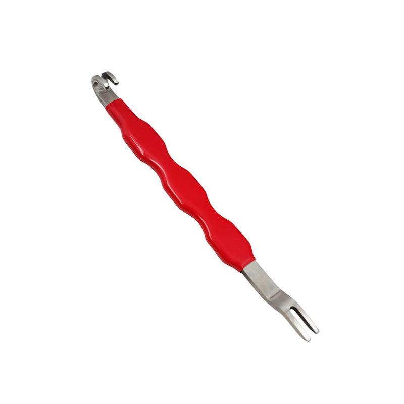 Red Handle Wire Cutting Pliers, Multi-purpose Pliers, Automotive Line Wire Cutting and Oil Pipe Separation Pliers, Power-off Pliers, Four Piece Set