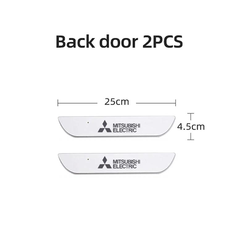 Динамические светодиодные подсветки порогов дверей для Mitsubishi Lancer Outlander ASX L200 Colt Pajero Eclipse Ralliart Galant EVO
