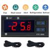 Etc-3000 Mini Temperature Controller Refrigerator Thermostat Regulator Thermoregulator Ntc Dual Sen-hy