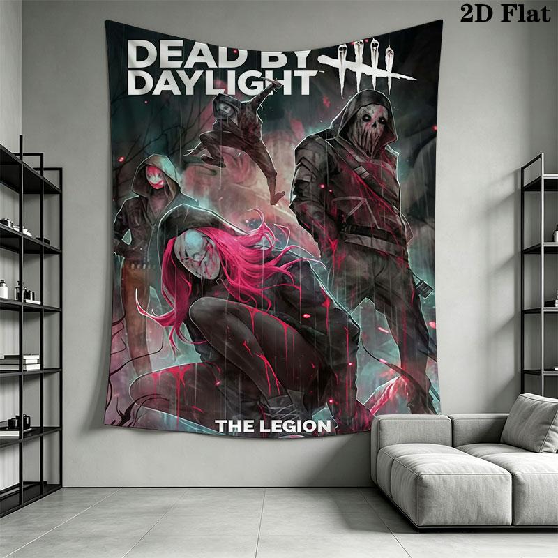DBD Game Wall Hanging Printed Fabric Blanket Decorative Tapestries for Bedroom Living Room Home Decor