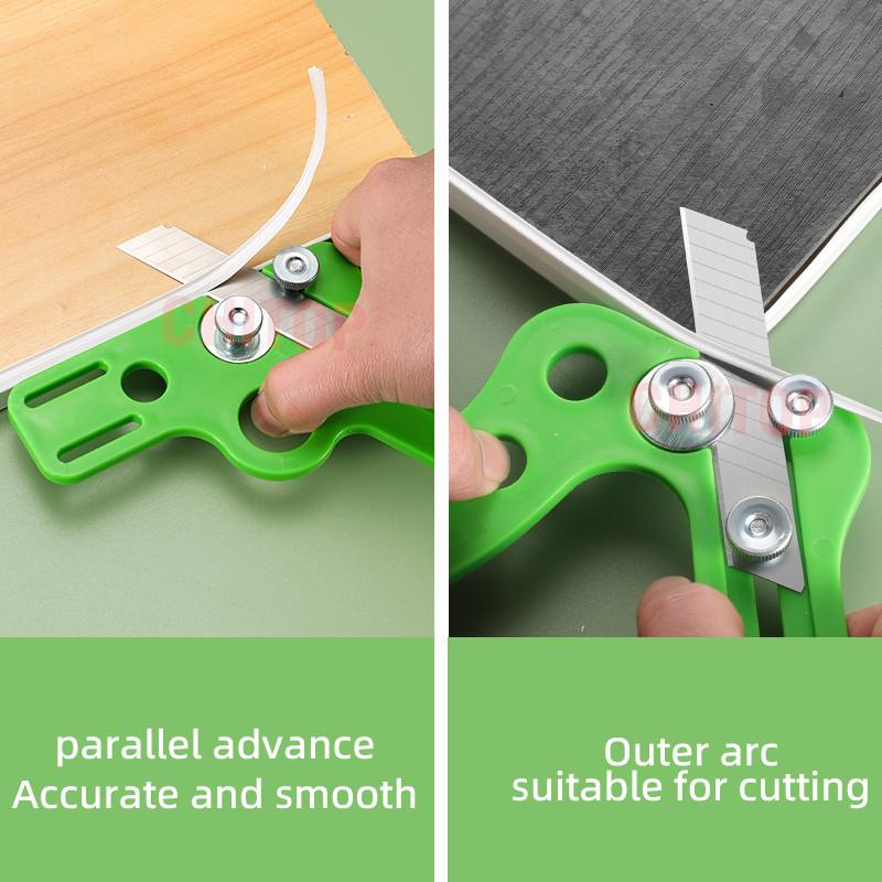Horticultural Scissors Edge Band Trimmer Woodworking Manual Trimmer PVC Strip Gypsum Board Scraper Right Angle Round Arc Scissor