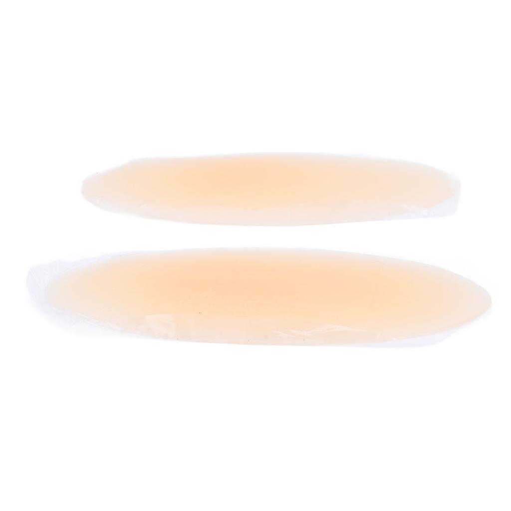 1 Pair Adhesive Calf Pads Anti Allergic Soft Waterproof Skin Friendly Lifelike Silicone Calf Corrector for Crooked Thin Skinny Legs