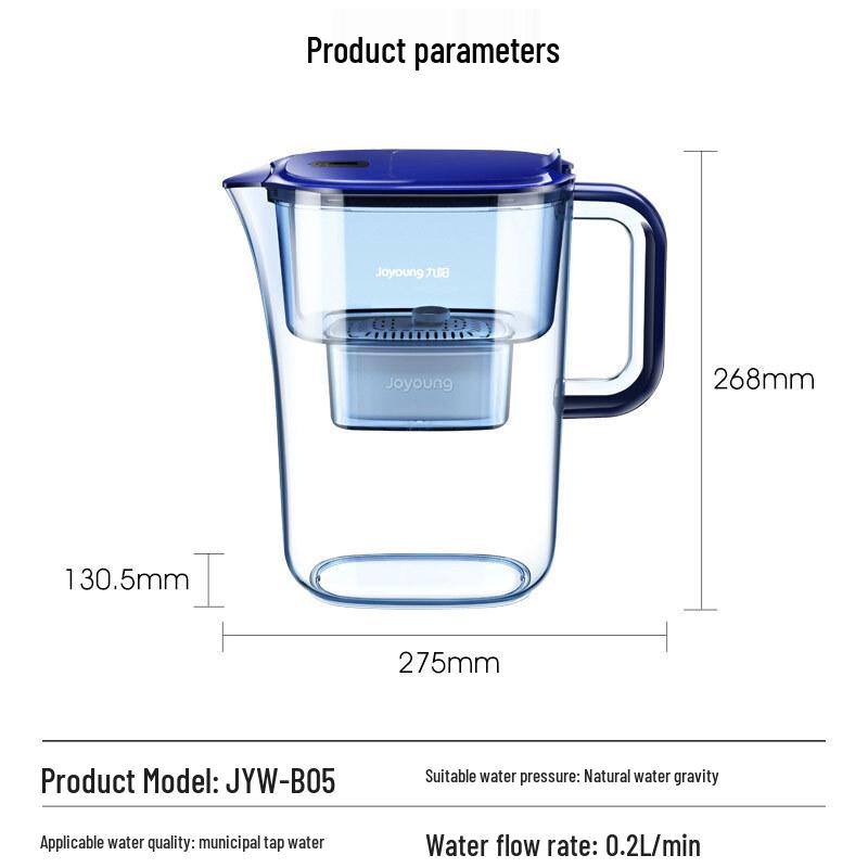 Joyoung JYW-B05 3.5L Water Filter Pitcher CN Plug (adapter Included)