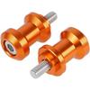 NICECNC Orange M10 XP1.5 SwingArm Spool Bolts Slider Compatible with KTM 690 SMC R/Enduro R 2019-2023,790 890 Duke/Adventure R 2018-2023,250/390 Duke