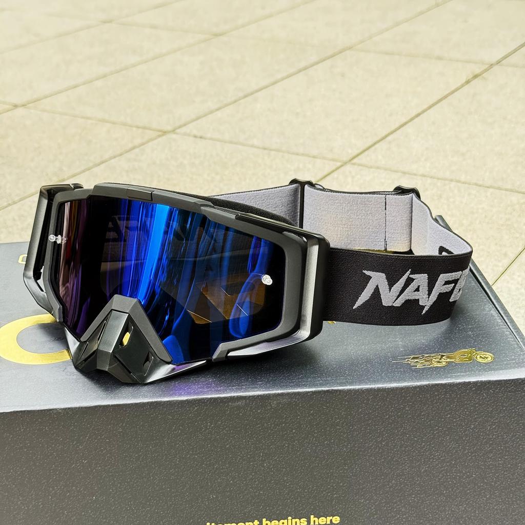 NAFEIB ATV Dirt Bike Goggles Motorcycle Glasses Off-Road MX Anti-UV Windproof Eyewear Helmet Mask Gafas for Motocross Racing
