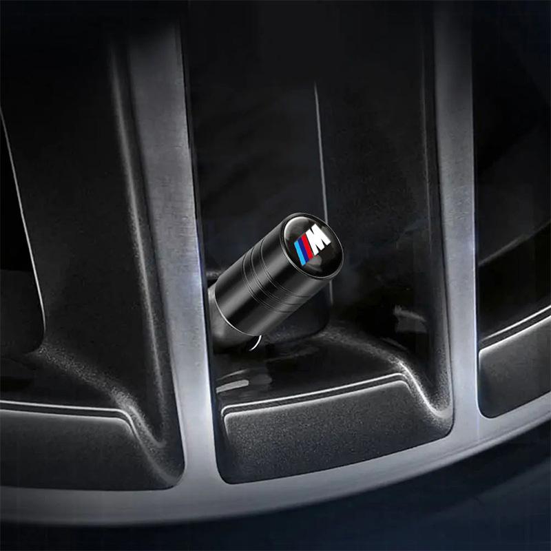 4Pcs Car Styling Wheel Tire Valve Caps Cover Accessories For BMW M Sports E36 E39 E46 E60 E90 E90 F10 F30 G20 G21 G30 G11 F15 X5
