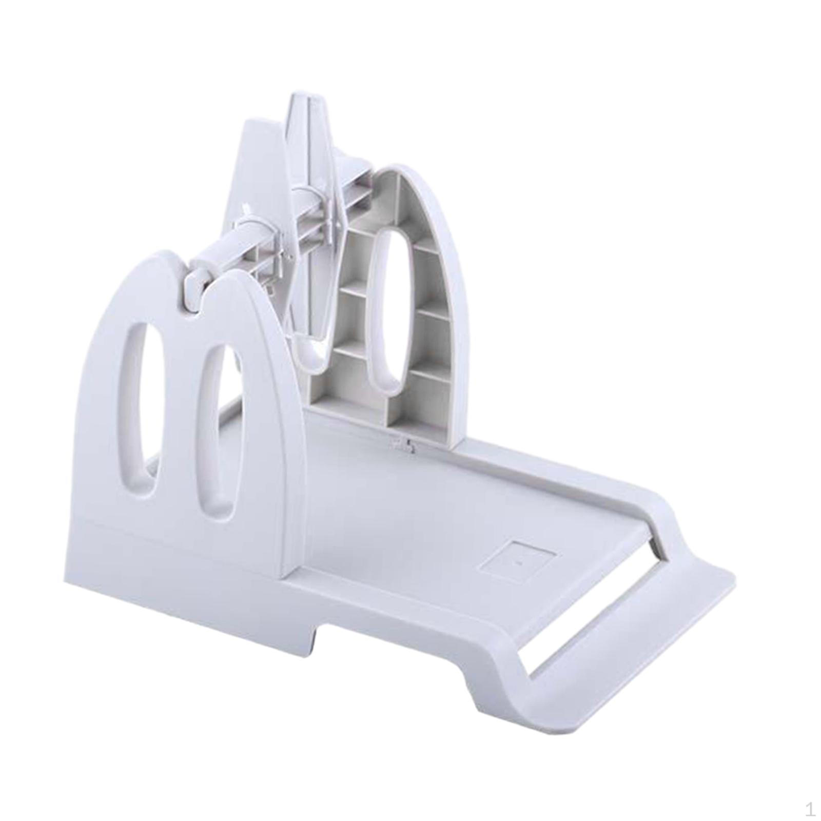 

Компактна настільна підставка для принтера етикеток для транспортних етикеток - ефективний і універсальний тримач білий