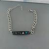 Chic Rhinestone Zircon Jewelry Set: Necklace, Earrings, Ring & Watch for Women