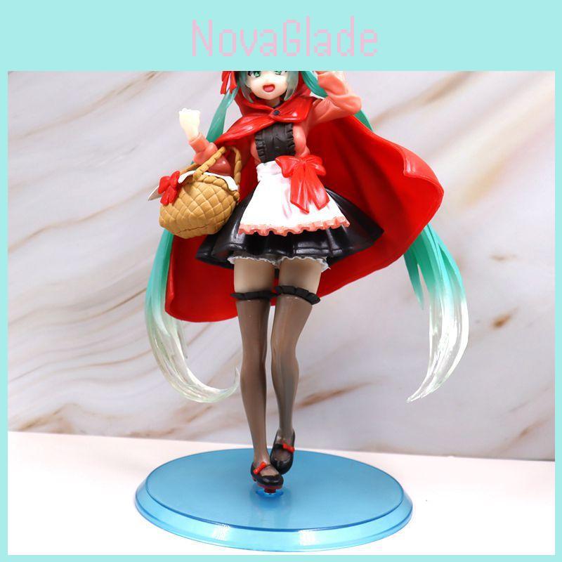 Lifelike Hatsune Miku Little Red Riding Hood Figure Toy Model Perfect Home Decoration Great Gift For Anime Lovers