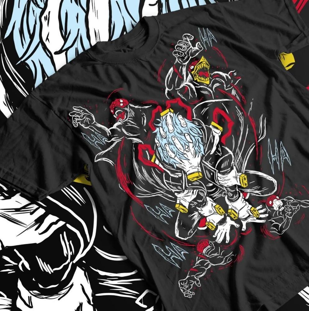 Tomura Shigaraki T-shirt, My Hero Academia Shirt, Anime Tee, Graphic Custom