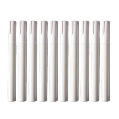 10 Pieces Refillable Paint Pen Empty Marker Blank Paint Marker Empty Paint Marker Art Supplies for Oil Painting