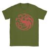 Unisexs House of TARGARYEN Kings T Shirts  100 Cotton Tops Awesome Short Sleeve Round Collar Tee Shirt Party TShirt