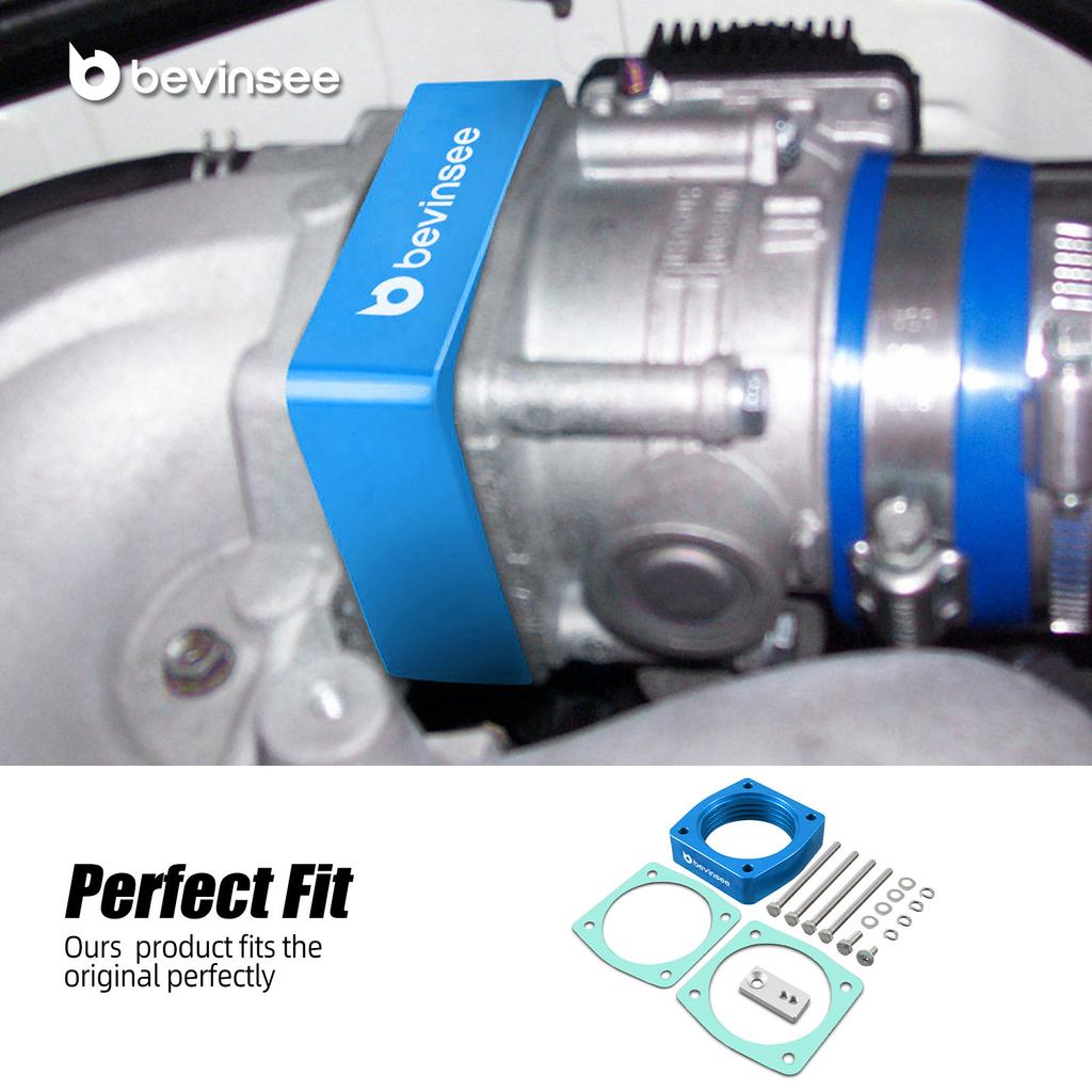 Aluminum Throttle Body Spacer for Nissan 350Z Altima Maxima 3.5L V6, for Infiniti G35 I35 FX35 3.5L V6, Only for VQ35DE Engine