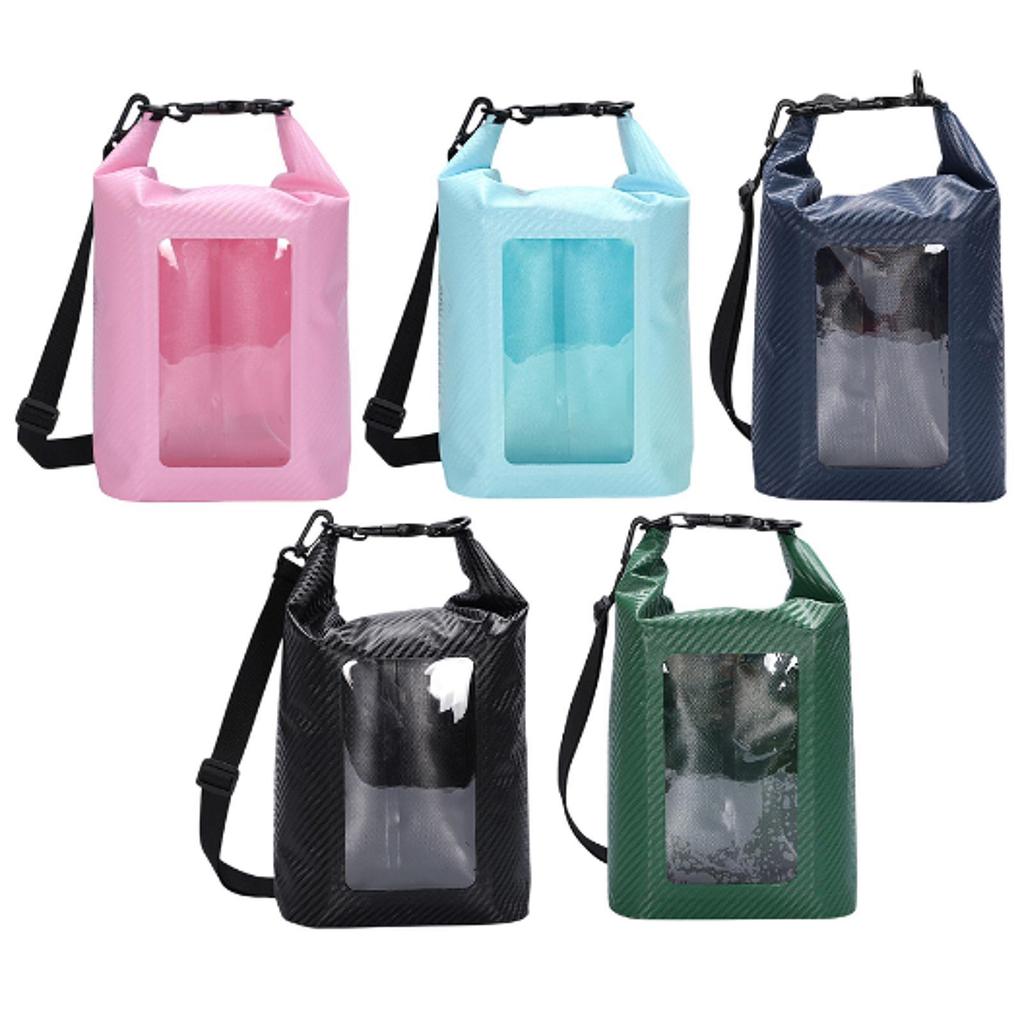 Waterproof Phone Pouch 5L Airtight Portable Keeps Gear Dry Dry Bag Roll Top Duffle for Rafting Swimming Boating Kayaking Sailing