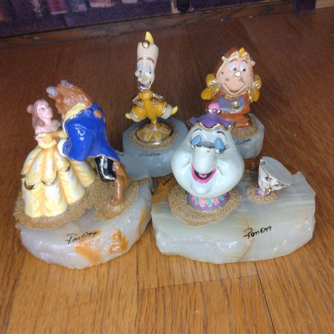 

[Б/У] Фигурка Дисней «Красавица и Чудовище» из мрамора, Единственная в своем роде, Чрезвычайно редкая