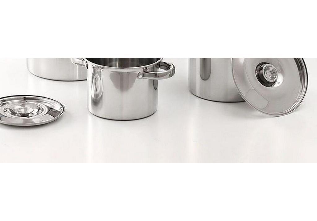 Stainless Steel Double-Ear Shabu-Shabu Pot for Induction & Alcohol Stove - Small Commercial Soup & Malatang Skewers Pot