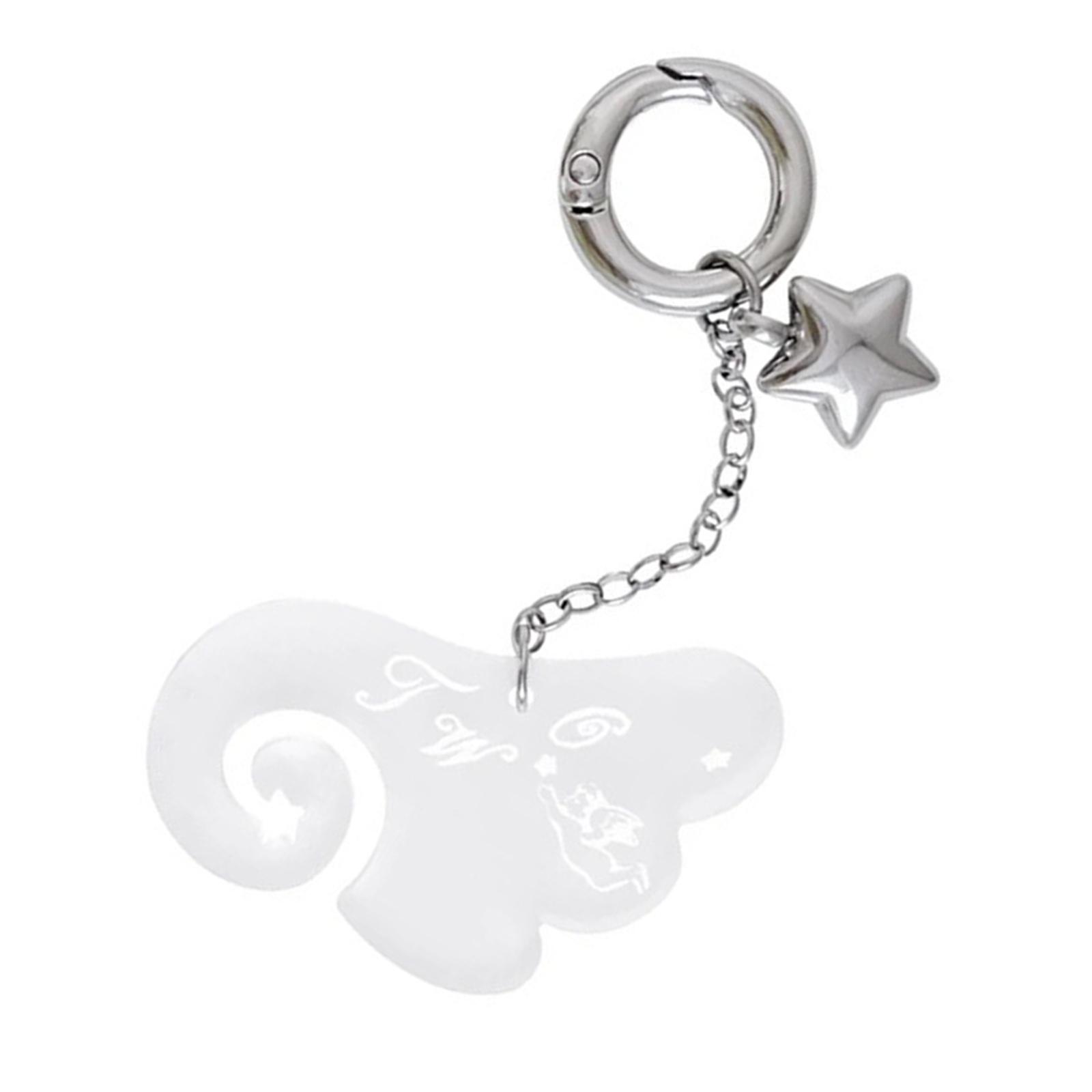 

Милый брелок с крылом ангела, подвеска для сумки, ключей и украшения автомобиля, модный аксессуар 2