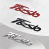 TQ013-Car 3D Metal For Ford Fiesta MK4 5 6 7 8 New And Old Style Body Emblem Badge Decals Auto Tail Sticker Decorative Accessories
