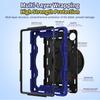 Heavy Duty Rugged Case for Huawei Honor Pad 10 (Tablet 10) 2025 12.1 Inch HEY3-W00 360 Rotating Kickstand Cover with Hand Strap