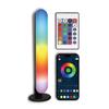 2pcs LED Night Light RGB Ambient Lights with Remote Control For Gaming TV Room Bedroom Decoration Bar Music Rhythm Symphony Lamp
