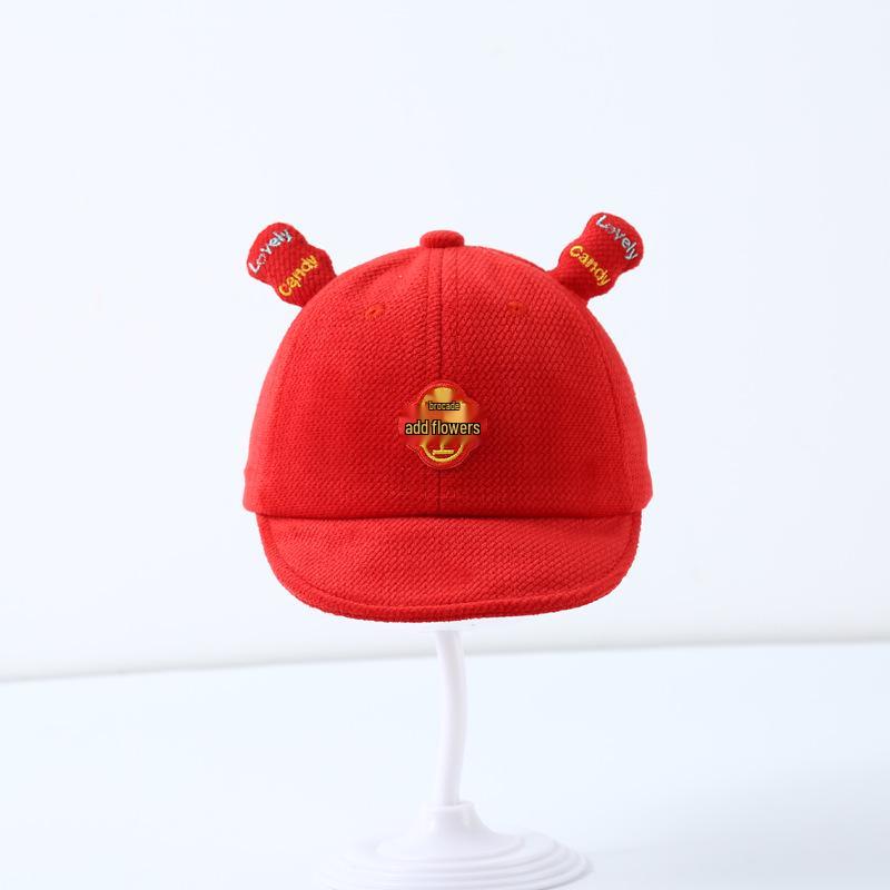 

Festive Red New Year Pullover Sun Hat for Newborns & Infants