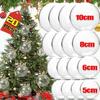 20/1pcs Christmas Transparent Balls Xmas Tree Hanging Hollow Ball Fillable Bauble Ornaments Home Wedding Party Gifts Boxes Decor