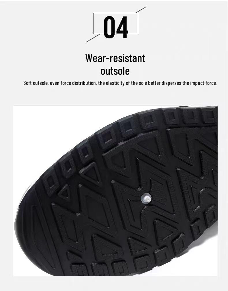 Four Seasons Men's Non-slip Casual Outdoor Running Dad Shoes - Large Size