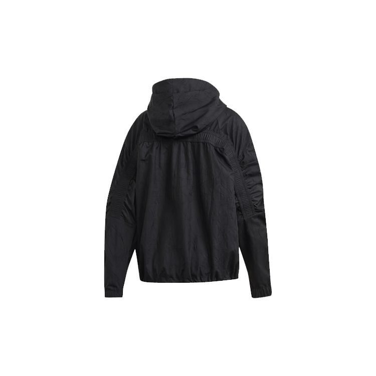 Adidas Hanorac sport cu croială largă Jachete pentru femei Negru FL1835