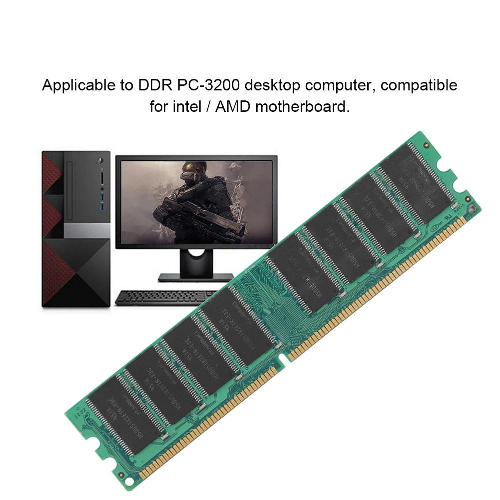 Xiede DDR 400MHz 1G 184Pin For Desktop Motherboard Memory RAM Fully Compatible