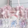 DIY stuha mašle ItaBag dekorace pokrývka hlavy subkultura japonské spicy girls Lolita Y2K gotická mašle kříž přívěsek sponky do vlasů doplňky