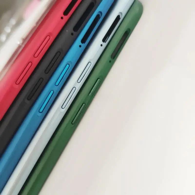 Novaphopat Per Realme C3 RMX2020 Cover Posteriore Sportellino Batteria Pannello Posteriore Scocca Posteriore Con Lente Fotocamera e Cornice Pulsante Chiave Laterale