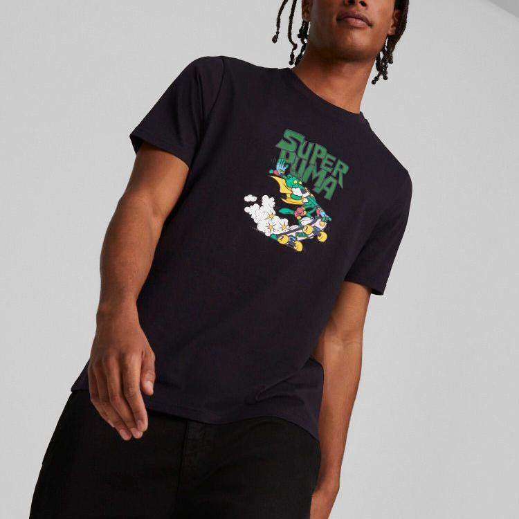 New PUMA Set-in Sleeve T-Shirt Men's 621992-01