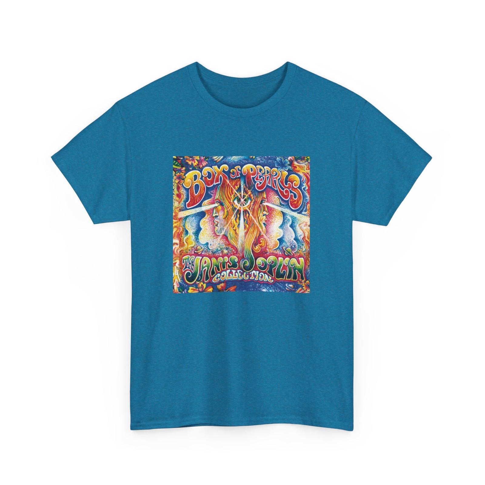 Vintage Band Tee Janis Joplin Unisex Cotton Tee Retro Music T-shirt 70s Shirt M