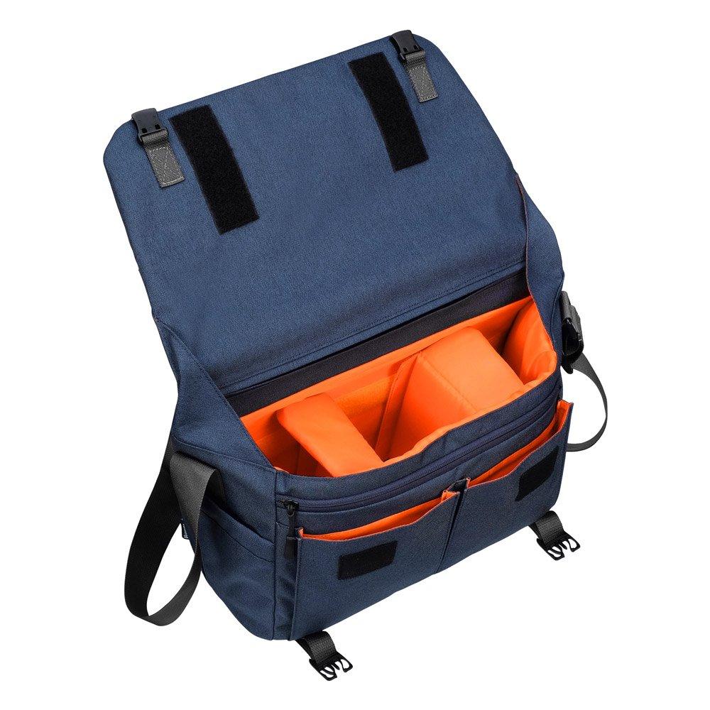 HAKUBA Camera Bag Plus Shell City 03 Messenger Navy Bag, 8.5L Large, (SP-CT03-MBLNV)